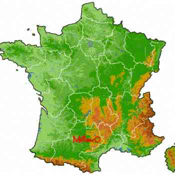 Click para ampliar. Pulsa en el nombre para ver la ficha. Millau_mapa de situación